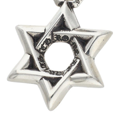 Chrome Hearts Star of David Charm Silver Size ONE SIZE