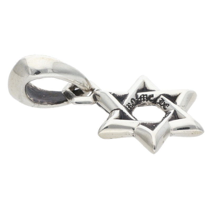 Chrome Hearts Star of David Charm Silver Size ONE SIZE