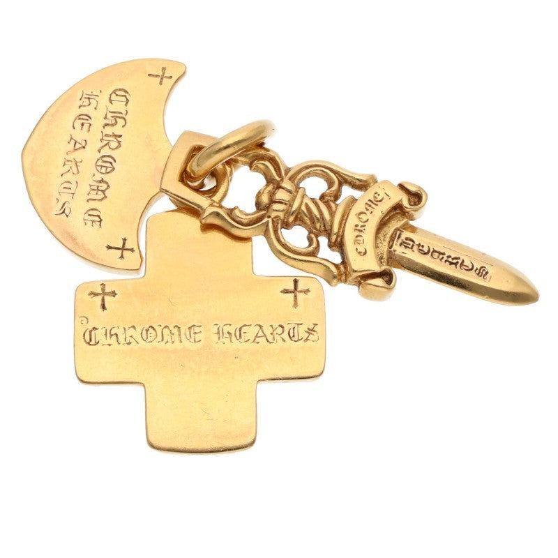 Chrome Hearts 22K 3 Trinkets Pendant Size ONE SIZE
