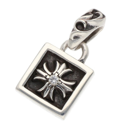 Chrome Hearts FRAMED CH PLUS 1DIA Charm Silver Size ONE SIZE