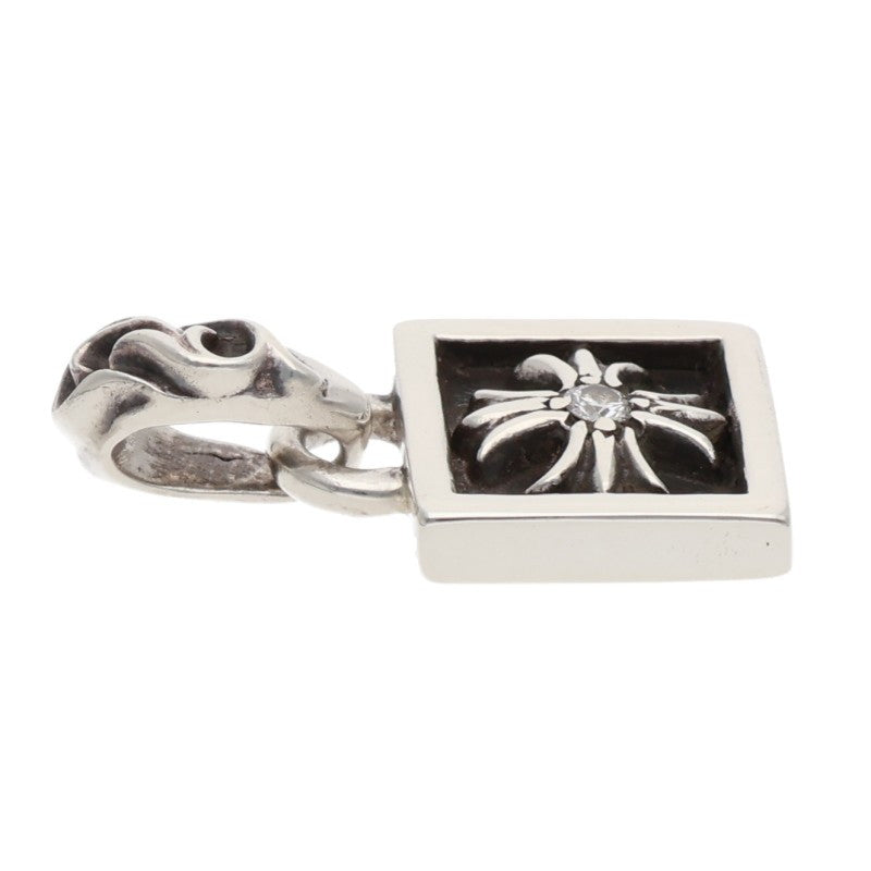Chrome Hearts FRAMED CH PLUS 1DIA Charm Silver Size ONE SIZE