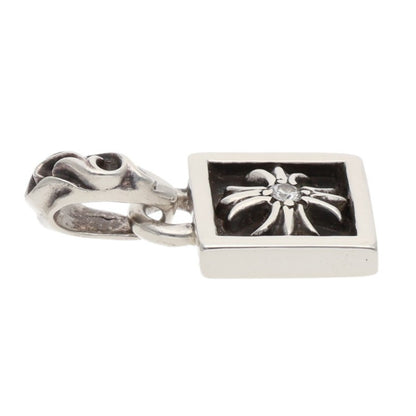 Chrome Hearts FRAMED CH PLUS 1DIA Charm Silver Size ONE SIZE
