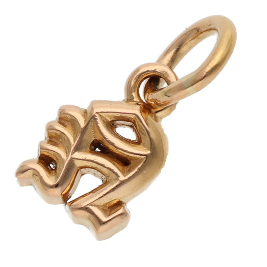 Chrome Hearts 22K Stack Alphabet 'N' Initial Size ONE SIZE
