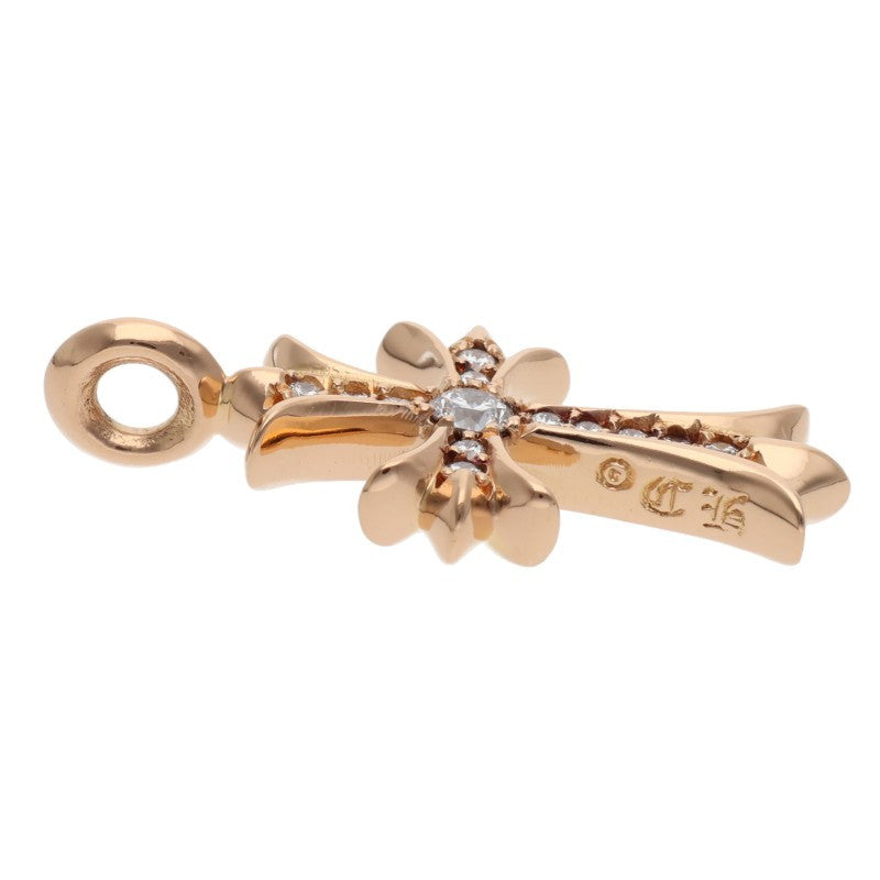 Chrome Hearts 22K Tiny Fat Cross Pave Diamond Size ONE SIZE
