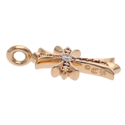 Chrome Hearts 22K Tiny Fat Cross Pave Diamond Size ONE SIZE
