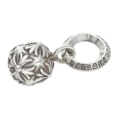 Chrome Hearts Pyramid Plus Ball Pendant Silver