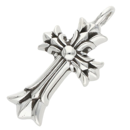 Chrome Hearts DBL CH CRS Double Cross Silver Size ONE SIZE