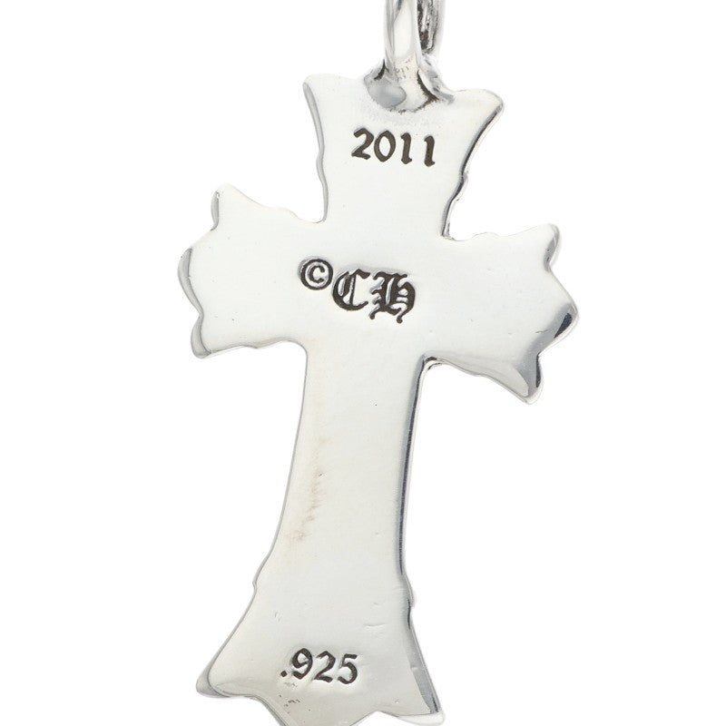 Chrome Hearts DBL CH CRS Double Cross Silver Size ONE SIZE