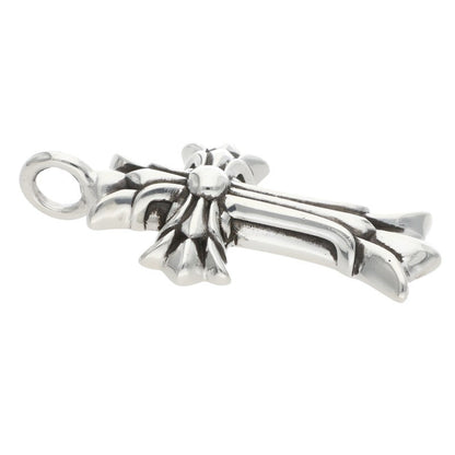 Chrome Hearts DBL CH CRS Double Cross Silver Size ONE SIZE