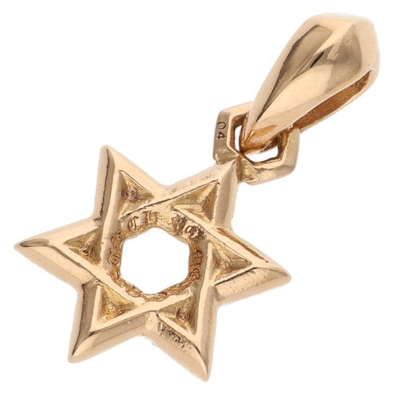 Chrome Hearts 22K Star of David Pave D Charm Size ONE SIZE
