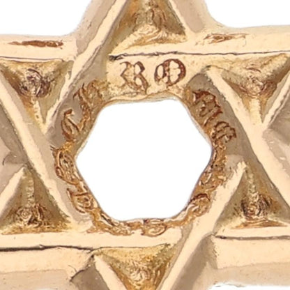 Chrome Hearts 22K Star of David Pave D Charm Size ONE SIZE