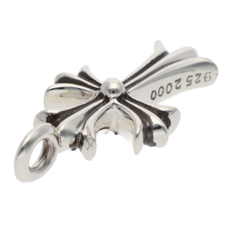 Chrome Hearts Tiny Fat Cross Pave Sapphire 925 Size ONE SIZE