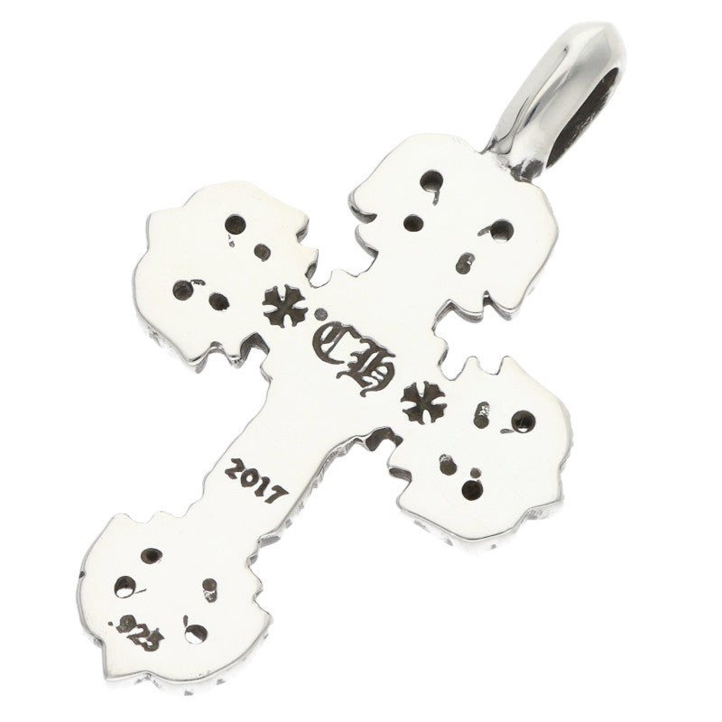 Chrome Hearts Tiny Filigree Cross Charm 925 Size ONE SIZE