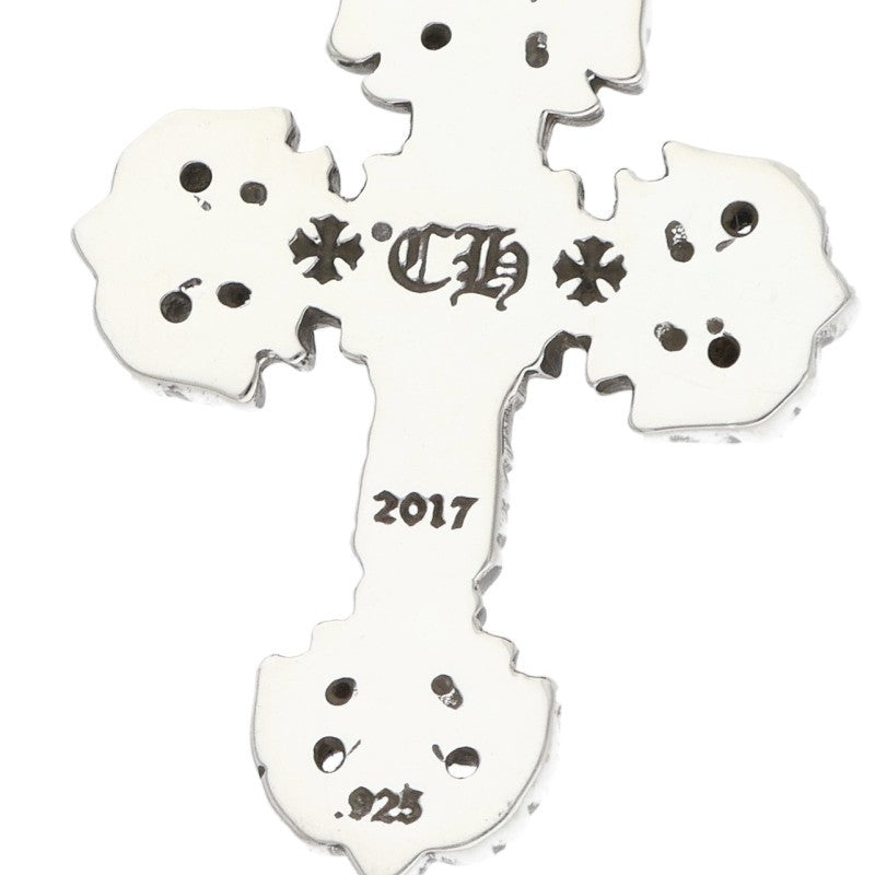 Chrome Hearts Tiny Filigree Cross Charm 925 Size ONE SIZE