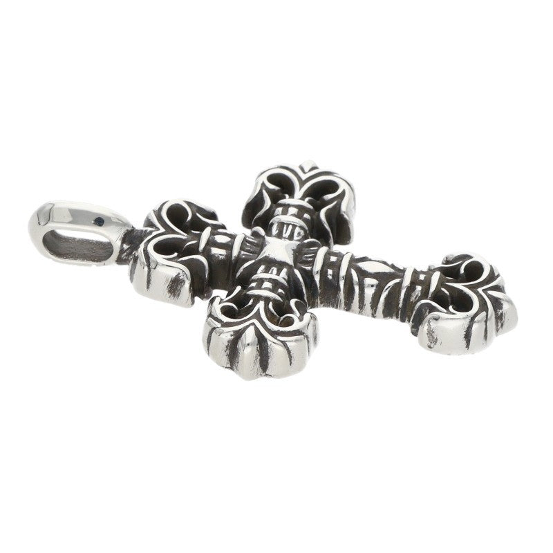 Chrome Hearts Tiny Filigree Cross Charm 925 Size ONE SIZE