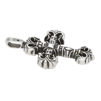 Chrome Hearts Tiny Filigree Cross Charm 925 Size ONE SIZE