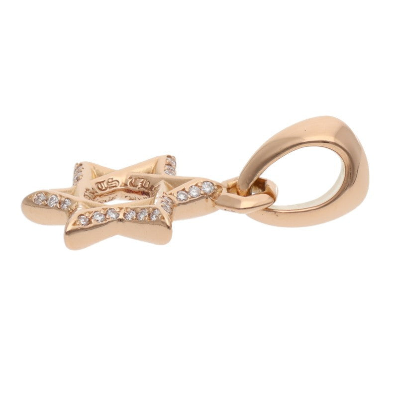 Chrome Hearts 22K Star of David Pave Diamond