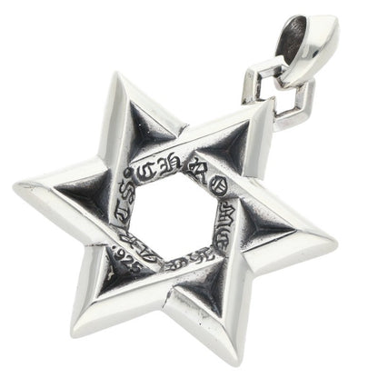 Chrome Hearts Large Star of David 925 Silver Size ONE SIZE