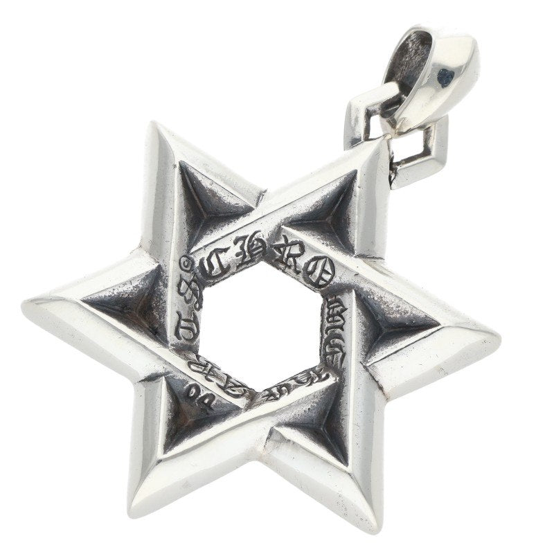 Chrome Hearts Large Star of David 925 Silver Size ONE SIZE