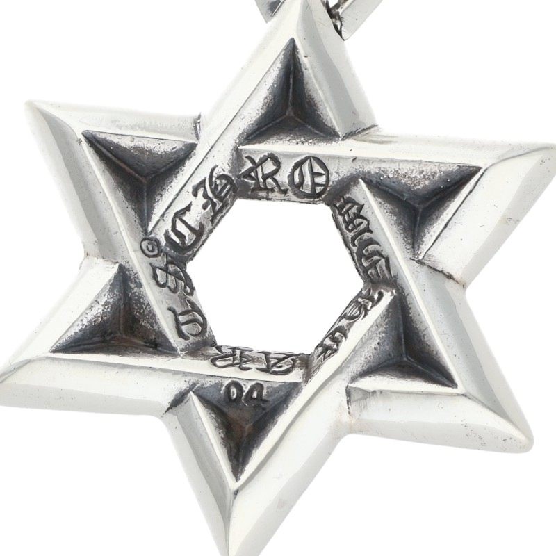 Chrome Hearts Large Star of David 925 Silver Size ONE SIZE