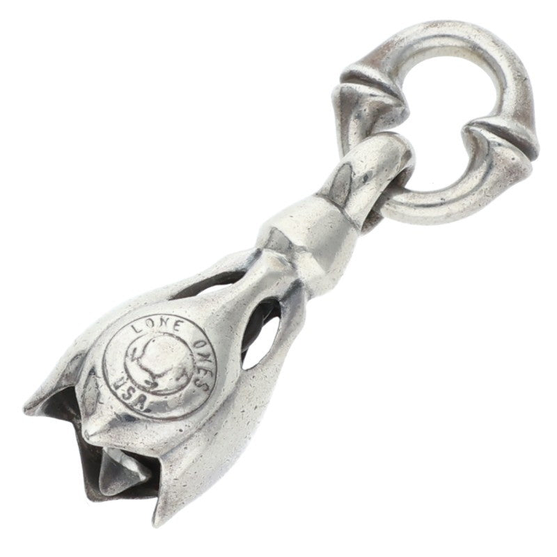 LONEONES Teardrop Bell Pendant Silver Size XS
