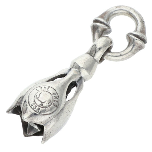 LONEONES Teardrop Bell Pendant Silver Size XS
