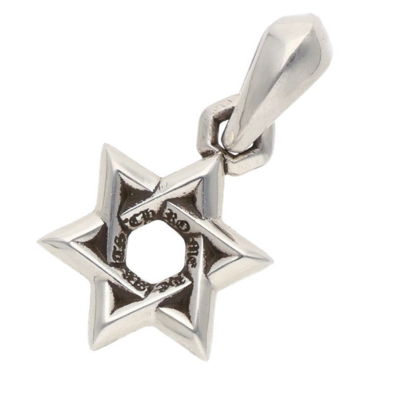 Chrome Hearts Star of David Charm Silver 925 Size ONE SIZE