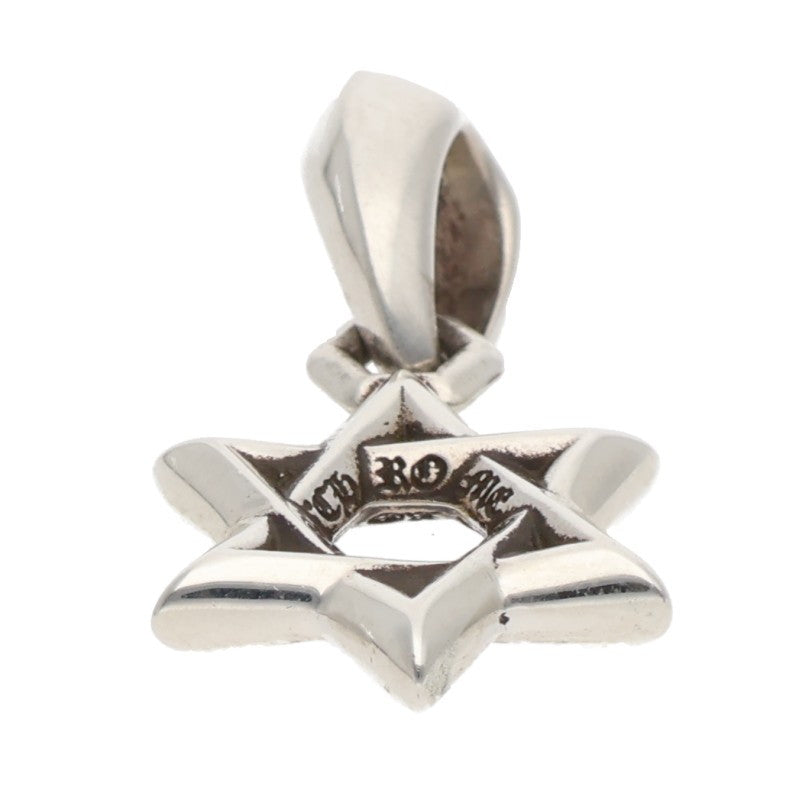 Chrome Hearts Star of David Charm Silver 925 Size ONE SIZE