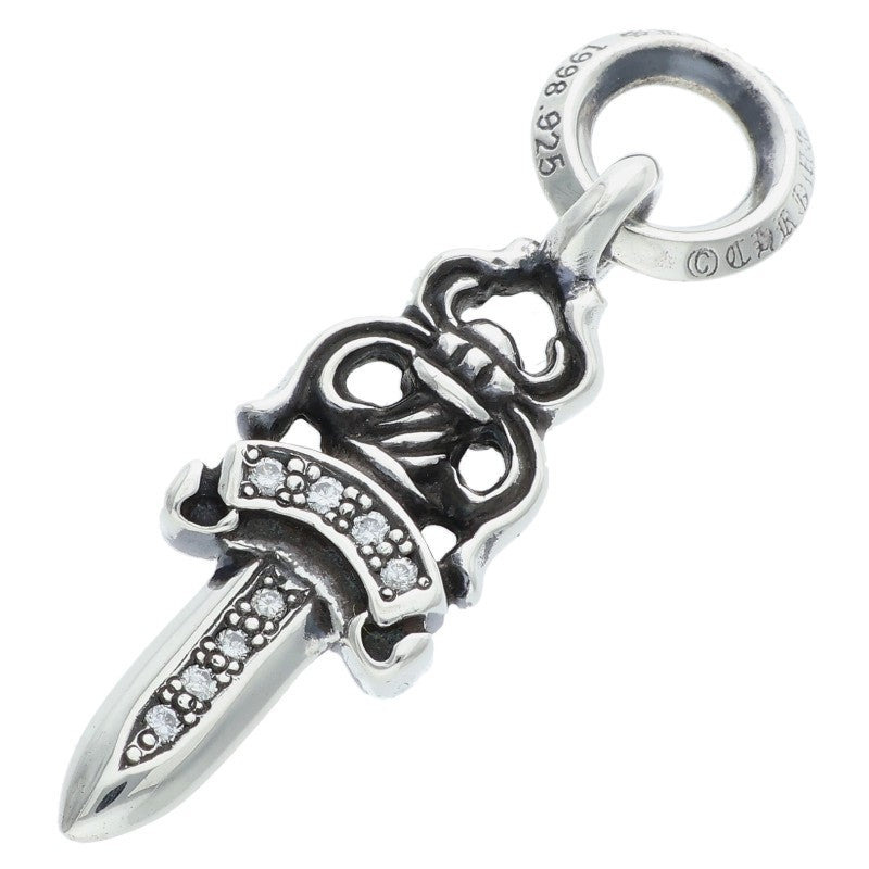Chrome Hearts #5 Dagger Pave Diamond Silver Size ONE SIZE