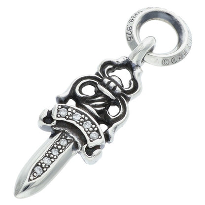 Chrome Hearts #5 Dagger Pave Diamond Silver Size ONE SIZE