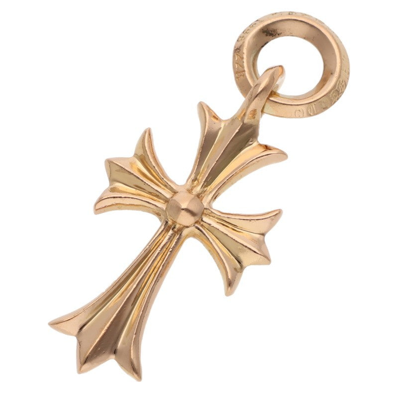 Chrome Hearts 22K Tiny CH Cross Yellow Gold Size ONE SIZE