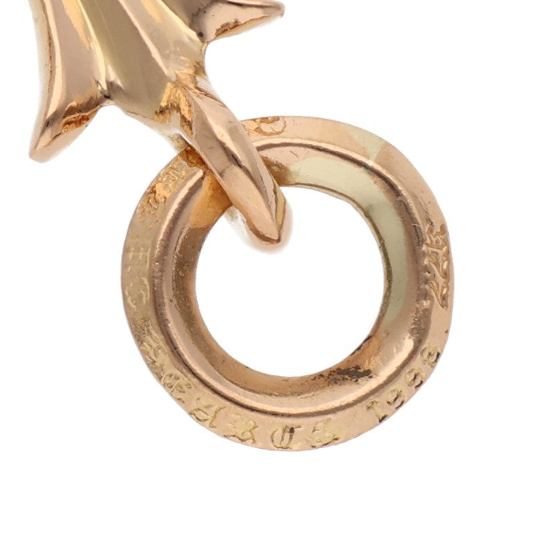 Chrome Hearts 22K Tiny CH Cross Yellow Gold Size ONE SIZE