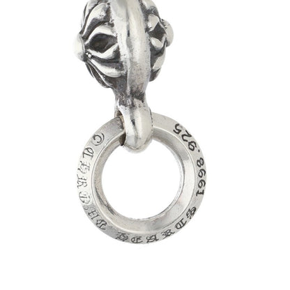 Chrome Hearts 1 Ball Tiny CH Cross Silver 925 Size ONE SIZE