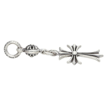 Chrome Hearts 1 Ball Tiny CH Cross Silver 925 Size ONE SIZE