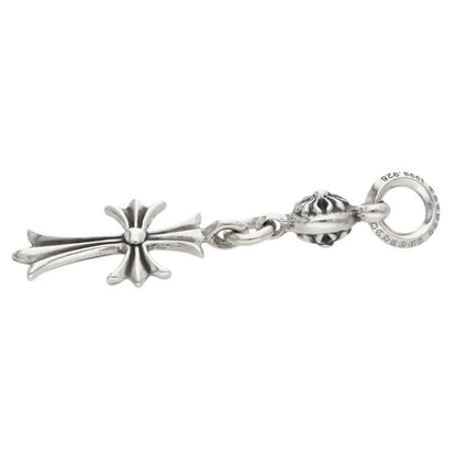 Chrome Hearts 1 Ball Tiny CH Cross Silver 925 Size ONE SIZE