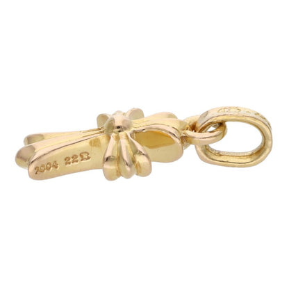 Chrome Hearts 22K Cross Babyfat Yellow Gold Size ONE SIZE