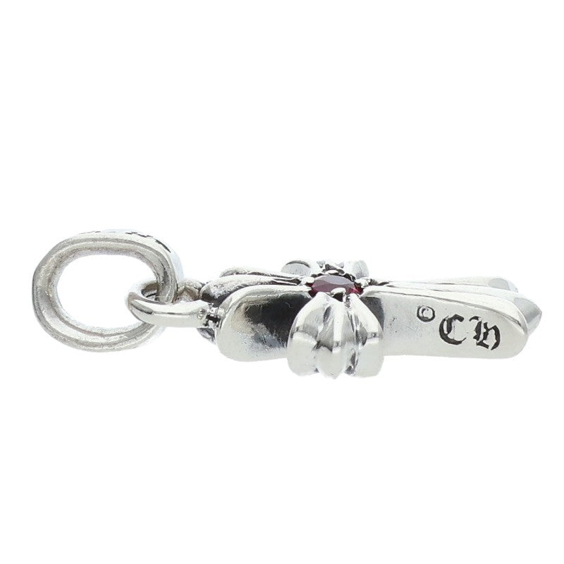 Chrome Hearts Babyfat Ruby Cross 925 Silver Size ONE SIZE