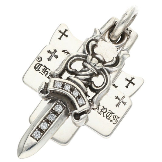 Chrome Hearts 3 Trinkets Aftermarket Pave Size ONE SIZE