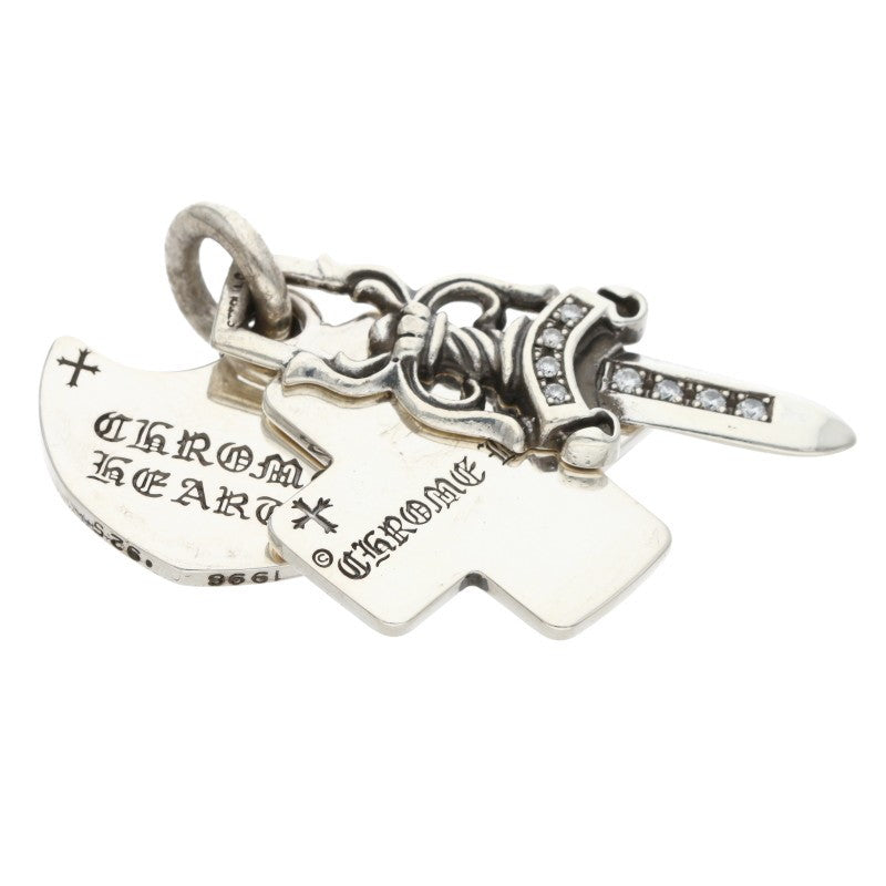 Chrome Hearts 3 Trinkets Aftermarket Pave Size ONE SIZE