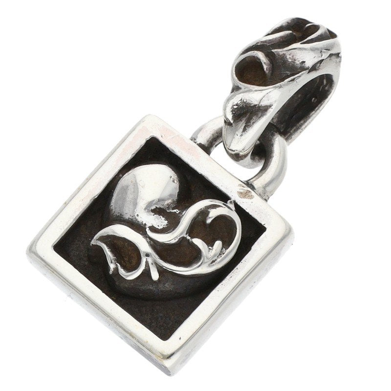 Chrome Hearts Framed Heart Charm Silver 925 Size ONE SIZE