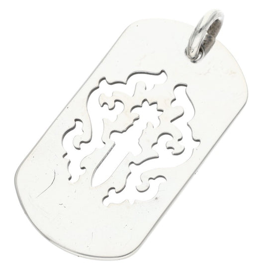 Chrome Hearts Dagger Cutout Dog Tag Silver 925 Size ONE SIZE