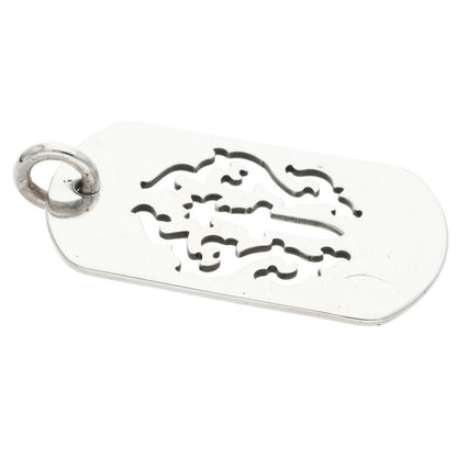Chrome Hearts Dagger Cutout Dog Tag Silver 925 Size ONE SIZE