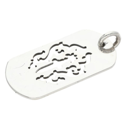 Chrome Hearts Dagger Cutout Dog Tag Silver 925 Size ONE SIZE