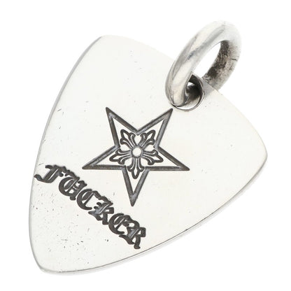 Chrome Hearts Guitar Pick Star Pendant Silver Size ONE SIZE