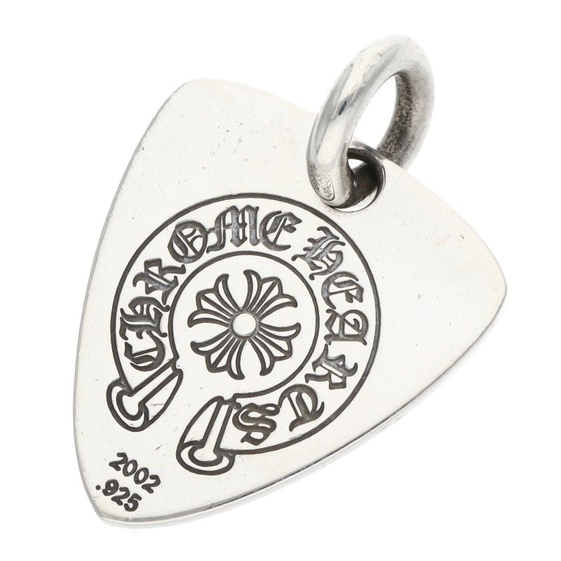 Chrome Hearts Guitar Pick Star Pendant Silver Size ONE SIZE