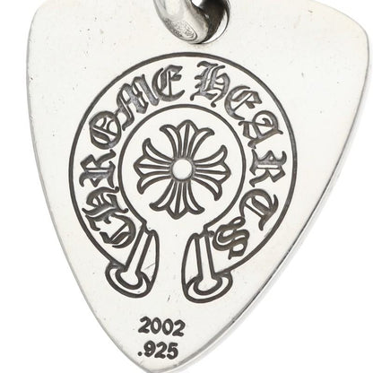 Chrome Hearts Guitar Pick Star Pendant Silver Size ONE SIZE