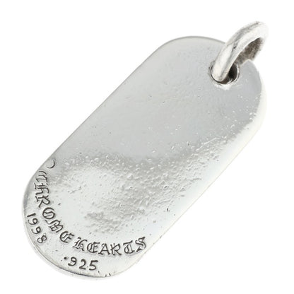 Chrome Hearts Raised Star Dog Tag Silver 925 Size ONE SIZE