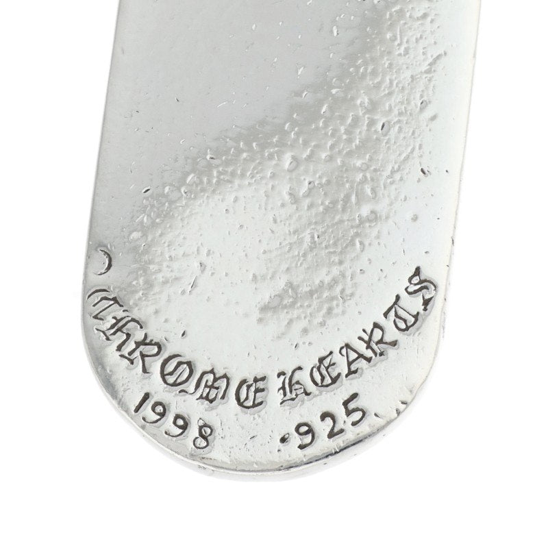 Chrome Hearts Raised Star Dog Tag Silver 925 Size ONE SIZE