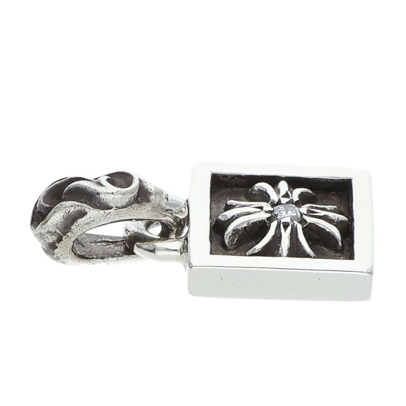 Chrome Hearts Framed CH Plus 1 Diamond Charm Size ONE SIZE