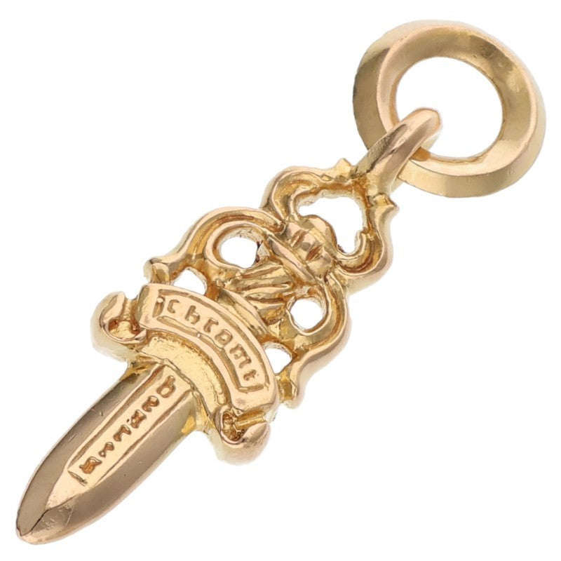 Chrome Hearts #5 Dagger Charm 22K Gold